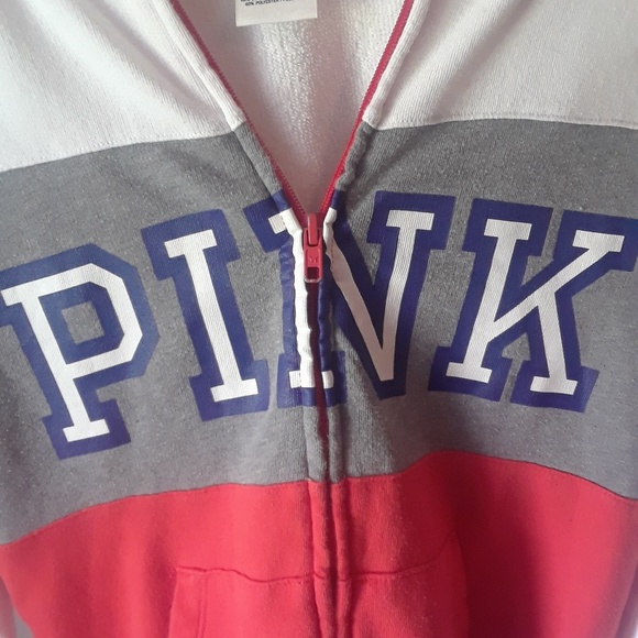 Orange grey and white hoodie - Picture 1 of 4